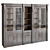 Elegant Capri Bookcase for Home and Office 3D model small image 1