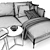 Modular Sofa MAYA: Versatile Comfort 3D model small image 3