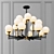 Valley Ball Chandelier: Elegant Loft Lighting 3D model small image 1