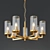 Kelly Wearstler Liaison Chandelier: Elegant Two-Tier Design 3D model small image 1