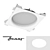 Title: Minimalist Recessed Light ZENIT STP 3D model small image 1