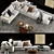Minotti Andersen Line Sofa: Premium Comfort and Style 3D model small image 1