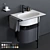 Elegant Kyros Vanity - Functional & Stylish 3D model small image 1