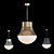 Kelly Wearstler Mini Pendant: Stylish and Versatile Lighting Fixture 3D model small image 1