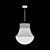 Kelly Wearstler Mini Pendant: Stylish and Versatile Lighting Fixture 3D model small image 2