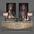 African-inspired Console Set 3D model small image 1