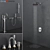 GROHE Grandera Gold Bath & Shower Set 3D model small image 1