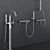 GROHE Grandera Gold Bath & Shower Set 3D model small image 2