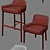 Stellar Blink Bar Stool: Modern Art Deco Design 3D model small image 3