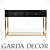 Glamorous Gold Metal Console 3D model small image 1