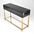 Glamorous Gold Metal Console 3D model small image 2