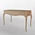 Villagio Writing Desk - Functional and Stylish 3D model small image 2