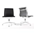 Elegant Eames Aluminum Side Chair 3D model small image 1