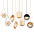 Modern Hanging Lights Collection 3D model small image 1