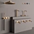 Gessi 316 INTRECCIO: Exquisite Bathroom Designs 3D model small image 1