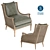 Elegant Classic Chair: Studio 36 - S03301 3D model small image 1