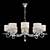 Freya Bertrand Chandelier - Elegant Lighting Fixture 3D model small image 1