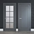 Spacious 80cm Door 3D model small image 2