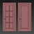 Spacious 80cm Door 3D model small image 3