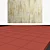 Fayette Strie Rugs: Beige, Blue, Tawny 3D model small image 3