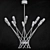 Elegance Refined: WEBSTER Chandelier 3D model small image 2