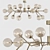 Dallas Chandelier: Elegant Illumination 3D model small image 1