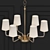 Elegant RL5245 Chandelier 3D model small image 2