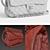 Chanel Flap Bag: Lambskin & Python 3D model small image 3