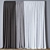 Elegant Velvet Blackout Curtain 3D model small image 1