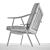 Bratislava S-60 Soviet Vintage Chair 3D model small image 3