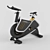 Compact Exercise Bike - Space-saving Cardio Equipment 3D model small image 1