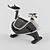 Compact Exercise Bike - Space-saving Cardio Equipment 3D model small image 2