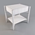 Title: Regent 2 Night Table: Elegant Walnut Design 3D model small image 3