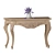 Eudora Veneta Sedie Console: Classic Walnut Table 3D model small image 1