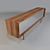 Elegant Canaletta Walnut Sideboard 3D model small image 2