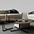 Sophisticated Lazzoni Ada Chester & Twice Armchair 3D model small image 2