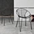 Stylish Joli Wire Chair for Elegant Spaces 3D model small image 2