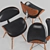 Mid-Century Madonna Accent Chair 3D model small image 3