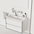 Ideal Standard Connect Air 80 - Lacquered Vanity Unit with Drawers 3D model small image 3