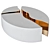 LAPIAZ Oval Coffee Table: Luxury from Boca Do Lobo 3D model small image 1