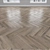 Maple Parquet: Herringbone, Linear, Chevron 3D model small image 2