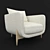 RelaxMax Chair: Comfy and Stylish 3D model small image 1