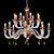 Euroluce Museum L8+4+4 Chandelier: Elegant Lighting Solution 3D model small image 1