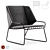 Luxe Cage Lounge: Stylish and Functional 3D model small image 1
