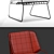 Luxe Cage Lounge: Stylish and Functional 3D model small image 3