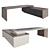 KEFA Office Desk: Sleek, Spacious, Stylish! 3D model small image 2