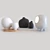 Elegant Decor Set: Sculpture, Vases & Lantern 3D model small image 1