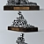 Elegant Amphitrite Sculpture 3D model small image 3