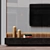 Spacious TV Unit - W 3940 x H 3000 x D 400 mm 3D model small image 3