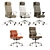 Modern Comfort: Vitra Armchairs 3D model small image 1